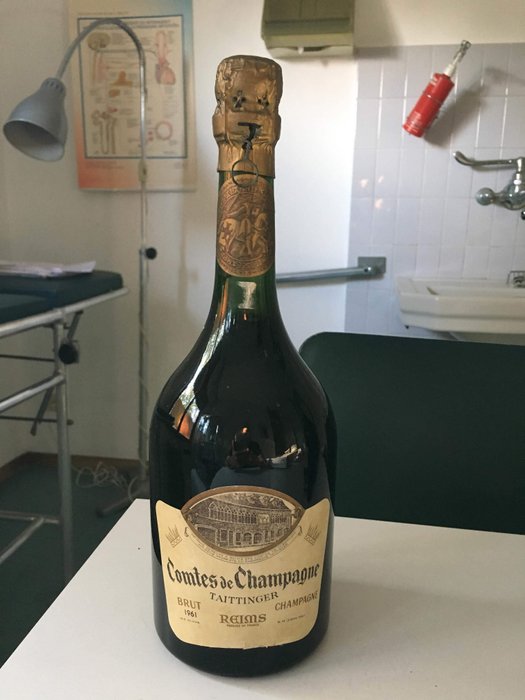 1961 Taittinger Comtes de Champagne Blanc de Blancs Brut, Champagne - 1 bottle