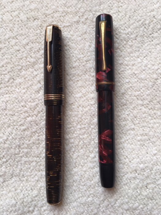 Two collectible fountain pens - 1930s and 1940s
