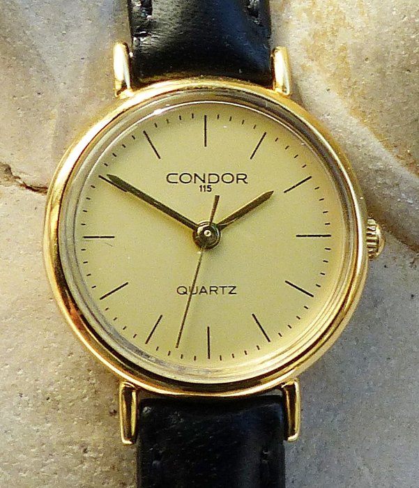 Condor - Modell 115 Quarz Gelbgold  14K/  585 / 000 - 160070 - Femme - 1990-1999