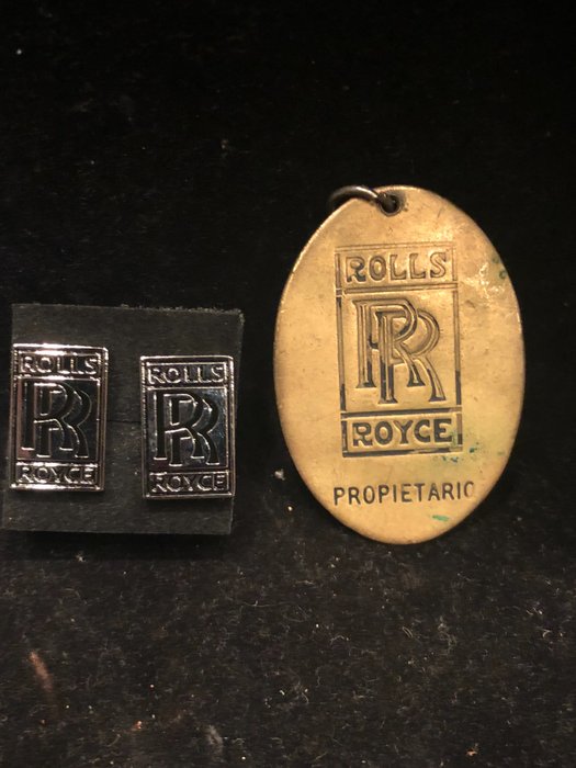 袖扣和鑰匙鏈 - ROLLS ROYCE Propietary - 1960 