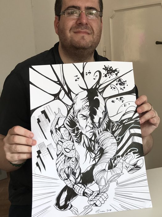 Featured image of post Sketch Spiderman Vs Venom Drawing Spiderman venom pencils by joeyvazquez on deviantart