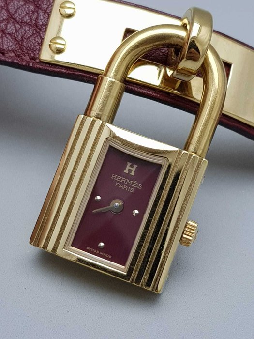 hermes kelly lock watch