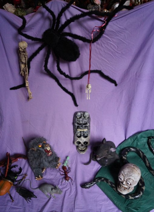 Halloween Decoration Big Spider And Scary Beasts Catawiki