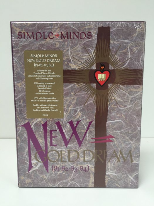 Simple Minds - New gold dream - Deluxe Boxset (5CD's + 1 dvd) 