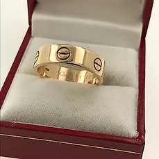 cartier love ring size 60