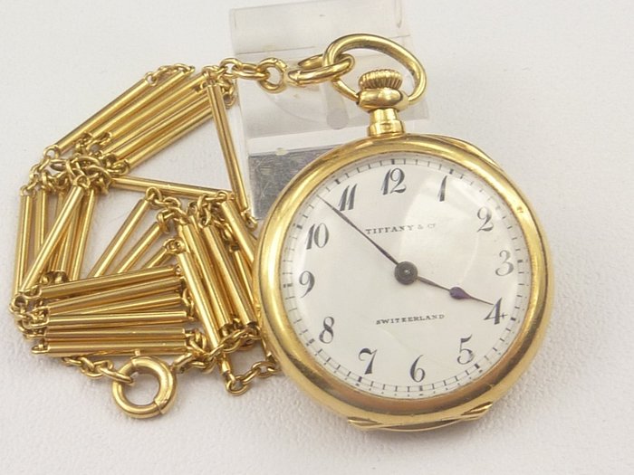 antique tiffany pocket watch