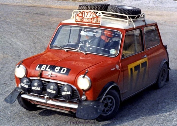 Solido 118 1967 Mini Cooper S 177 Winnaar Rally