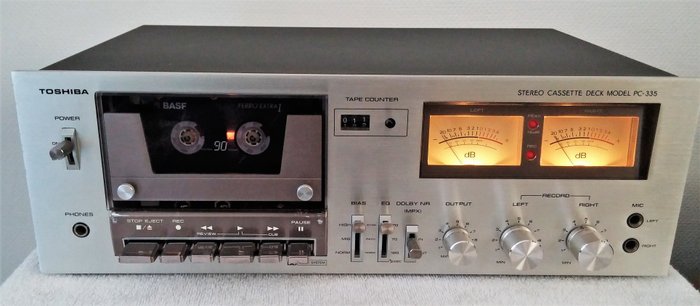 Toshiba PC-335 Stereo Cassette Deck