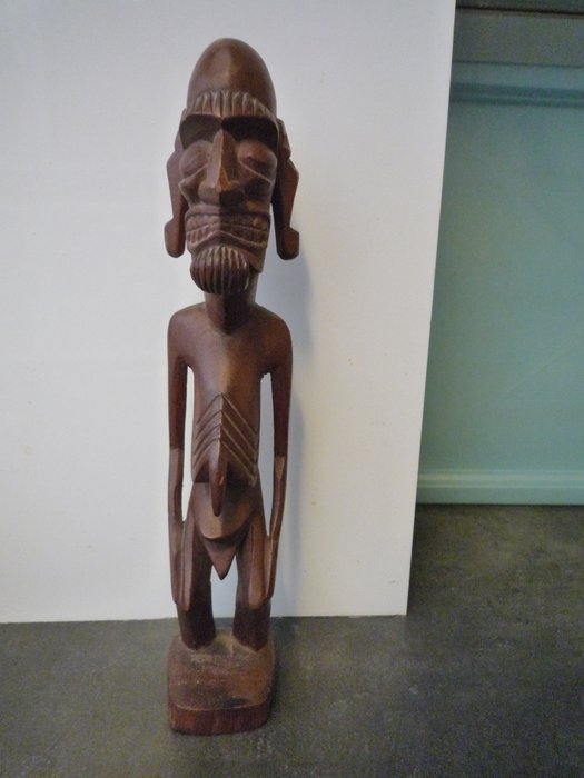 雕像 - 木 - Moai Kava Kava - 復活節島 