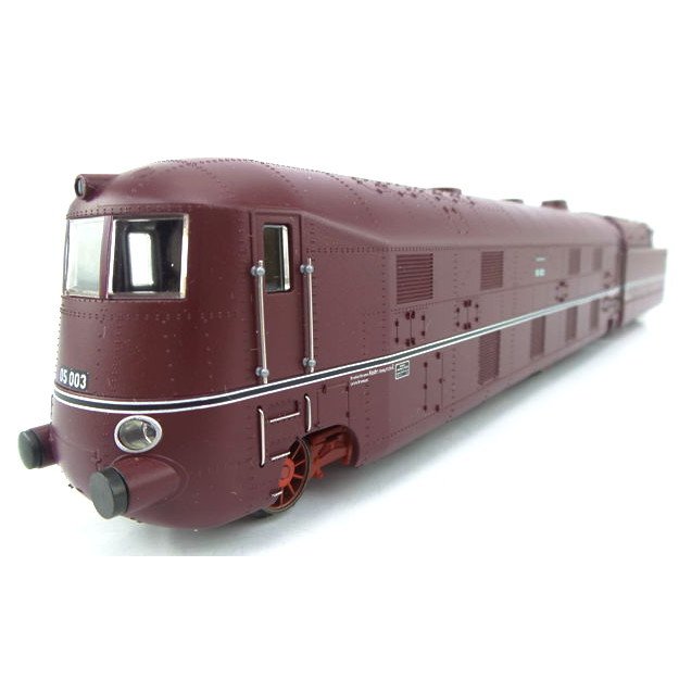 Märklin H0 - 39053 - Locomotiva a vapore con carro di scorta - BR 05, con cabina anteriore - DRG