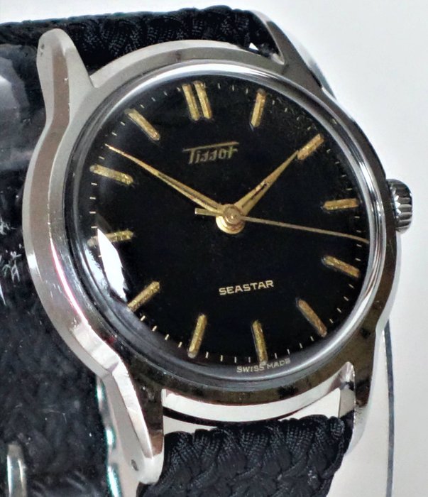 Tissot - Seastar Vintage black dial - 51003-51004  - Homem - 1950-1959