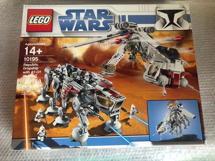 LEGO - Star Wars - 10195 - espacial Republic AT-OT -