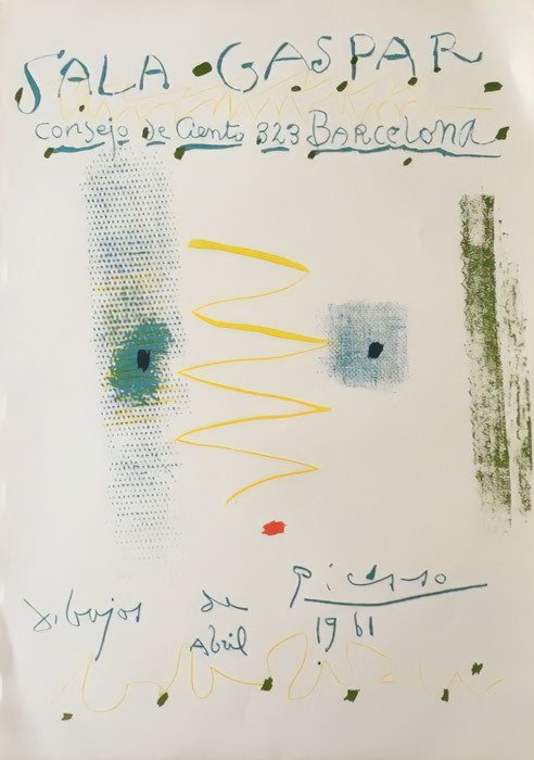 Pablo Picasso - Sala Gaspar. Dibujos de Picasso - 1961