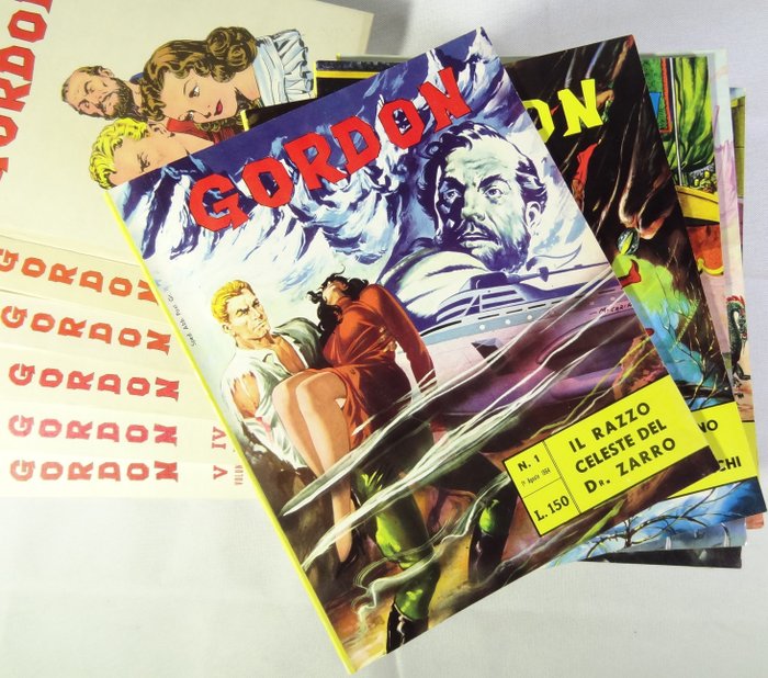 Flash Gordon nn. 1/87 - collezione completa - Softcover - Første udgave - (1964/1968)