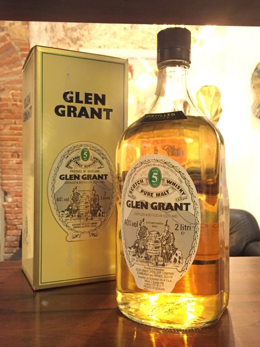 Glen Grant 1981 5 years old - b. Jaren 1980 - 2 Liter