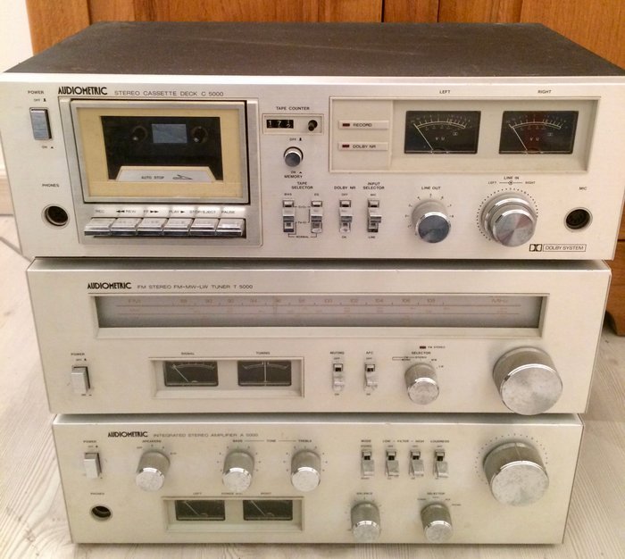 AUDIOMETRIC - A5000 C5000 T5000 - 高保真音响