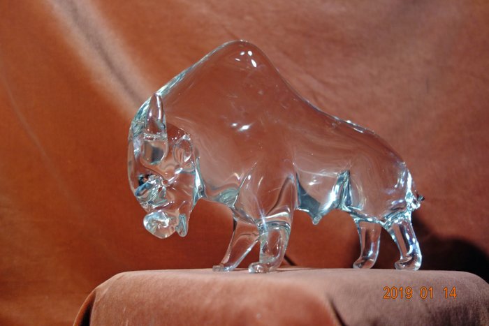 Licio Zanetti - Murano - bull Figure (1) - Glass