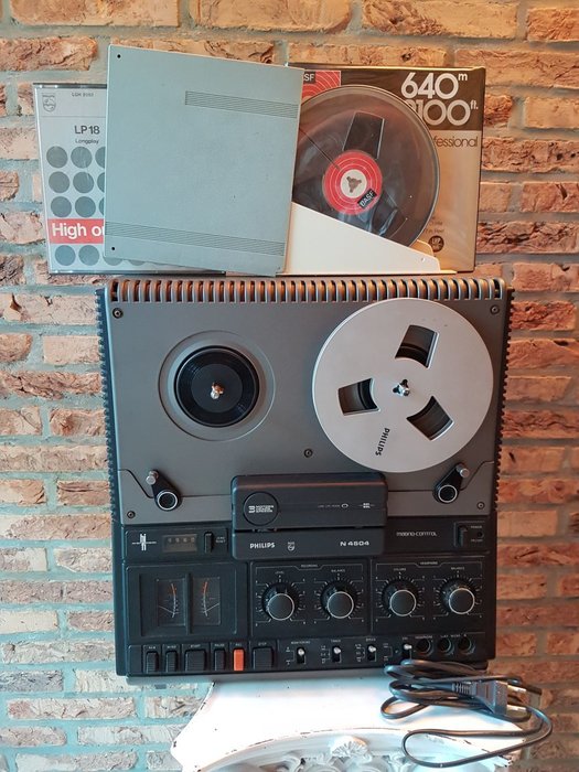 Philips - Originele N4504 - 磁帶錄音機, 磁帶錄音機, 磁帶錄音機, 磁帶錄音機