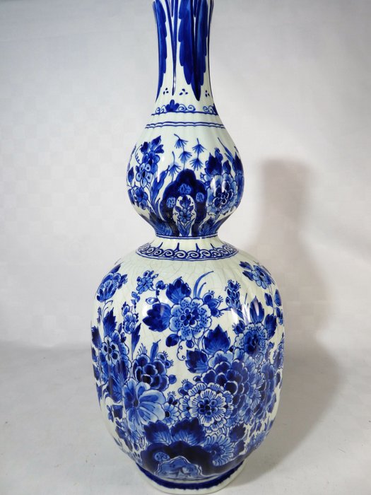 De Porceleyne Fles, Delft - Stor kalebasservase - Keramik