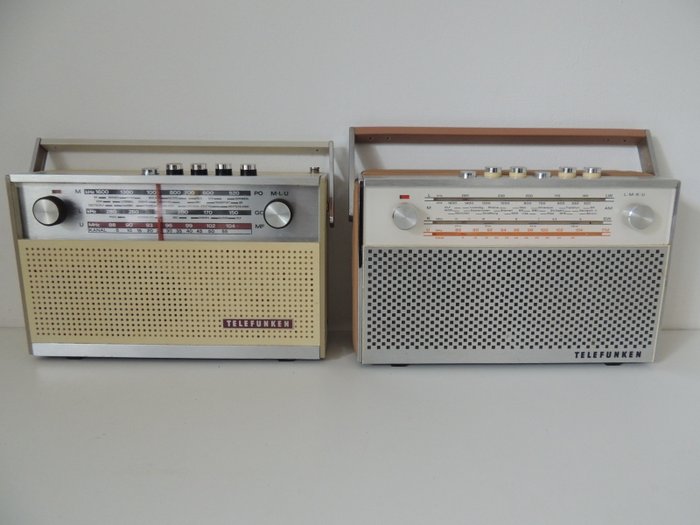Telefunken - Bandelo 201 and banjo automatic ts 201 - Diverse modellen - Transistorradio