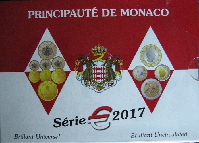Monaco. Year Set (FDC) 2017  (Nincs minimálár)