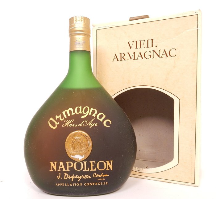 J. Dupeyron - Armagnac Hors d'Age Napoléon - b. década de 1970 - 0.7 L