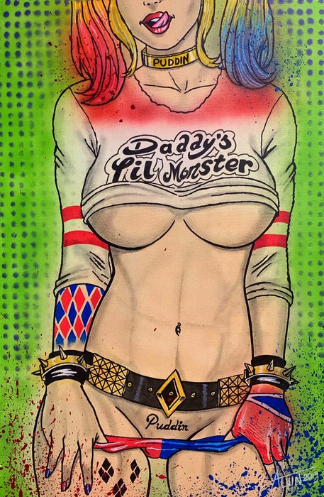 Alvin Silvrants - Sexy Harley Quinn Suicide Squad