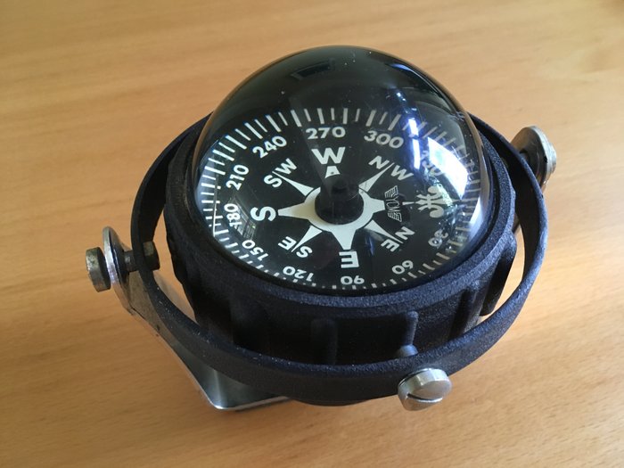 Scheepskompas - Kompas Maritiem - Metaal - Tweede helft 20e eeuw