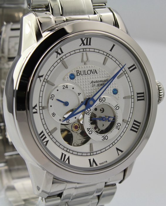 Bulova - Automatic 21 Jewels Skeleton - C 8601077 Excellent Condition - Men - 2011-present
