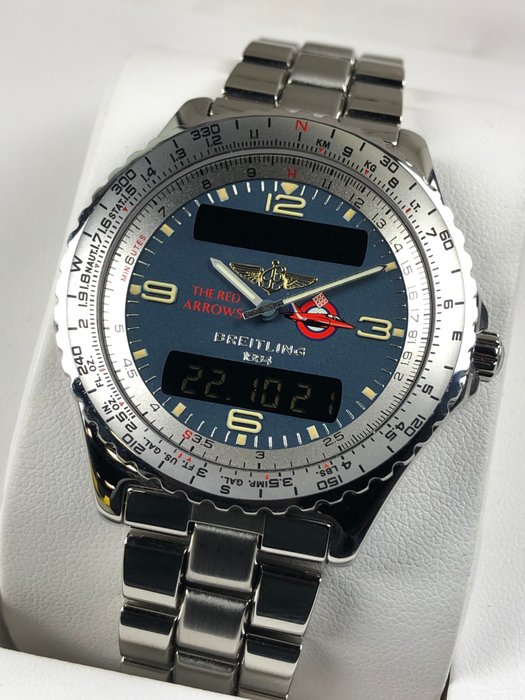 Breitling - Chronospace Limited Edition "The Red Arrows" - A56012 - Heren - 1990-1999