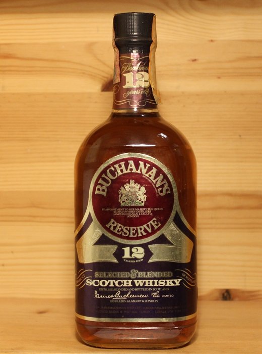 Buchanan 12 years old - Reserve - b. 1970-tallet - 75cl