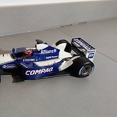 Minichamps williams F1 lancer voiture 2002-juan pablo montoya échelle 1/43 