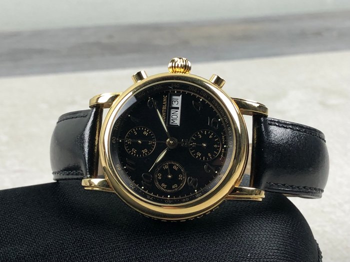 Montblanc - Meisterstuck Star Gold Chronograph Automatic - 7001 - Men ...