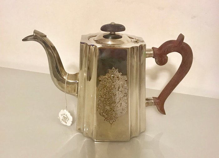 茶壶 (1) - 谢菲尔德, 镀银 - Royal Sheffield  - 意大利