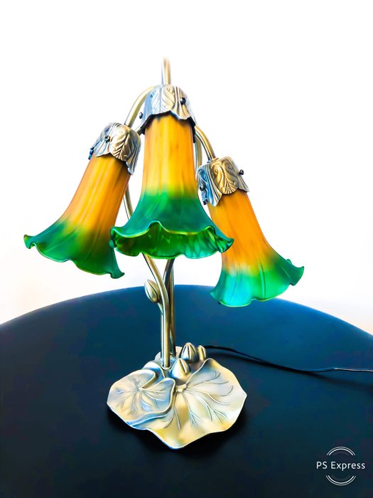 Murano - 鬱金香燈 (1) - 玻璃, 青銅色, 黃銅