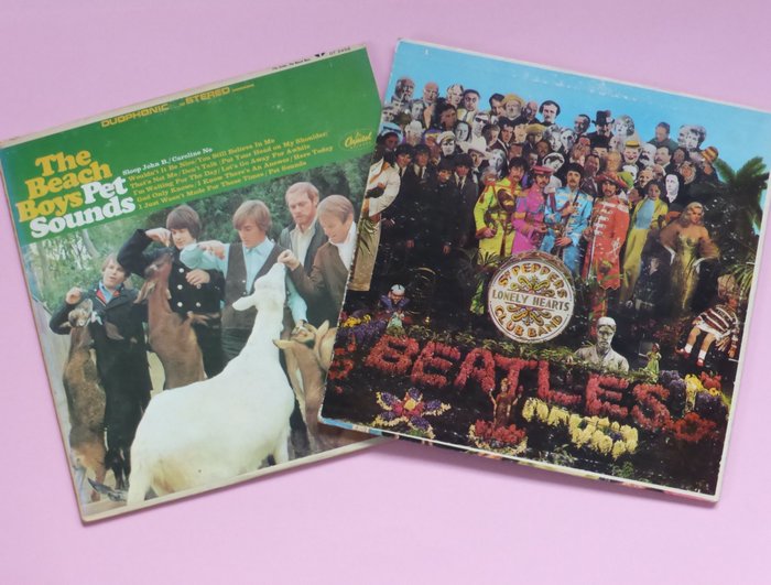 The Beach Boys, The Beatles - Pet Sounds + Sgt. Pepper's - - Catawiki