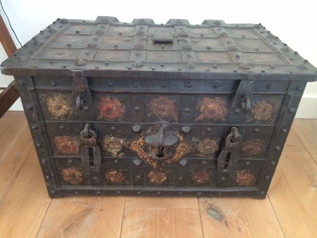 Armada Hermitage / chest (Nuremberg) late 17th century-early 18th century (1) - Iron (cast/wrought) - 17th century
