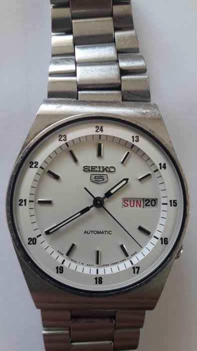 Seiko - 5 sport cal.6309 automatic rare vintage watch.  - 6309-602A - Mężczyzna - 1980-1989