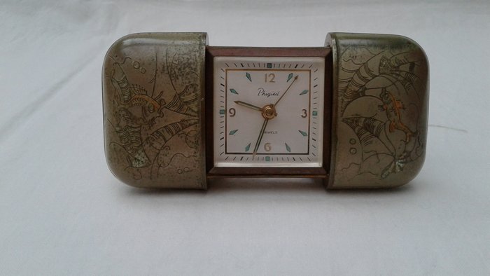 Pöytäjalustan kello - Phigied - Tuntetomaton - 1800-luvun loppu