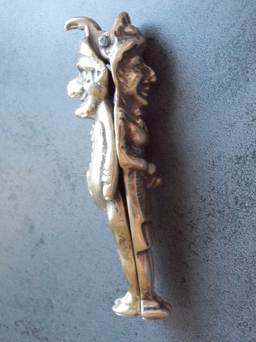 Nøddeknækker eller hasselnødde gamle klovn - Bronze