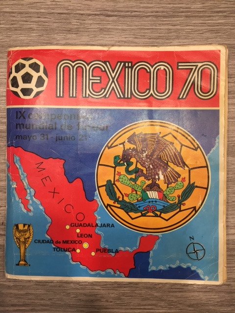 Panini - Kompletny album Mexico 70  - 1970