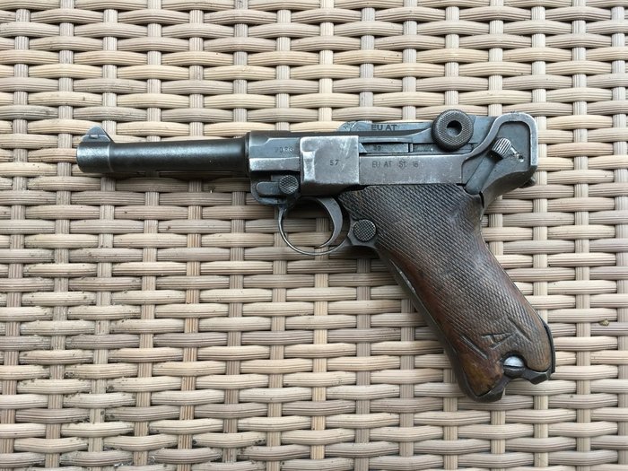 德国 - Luger - P08 - 中心底火 - 手枪 - 9mm Cal