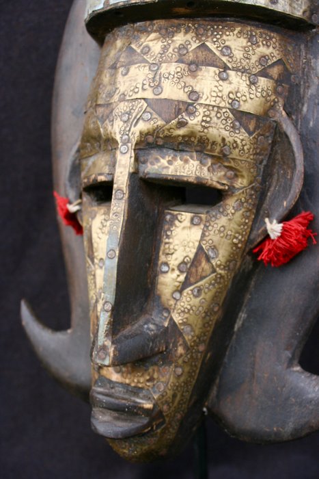 Marka Bambara-masker - Mali (1) - Hout - Giftand - West-Afrika 