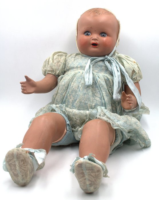 NO marchio - Bakelite doll, preserved original - 1930-1939 - Italy