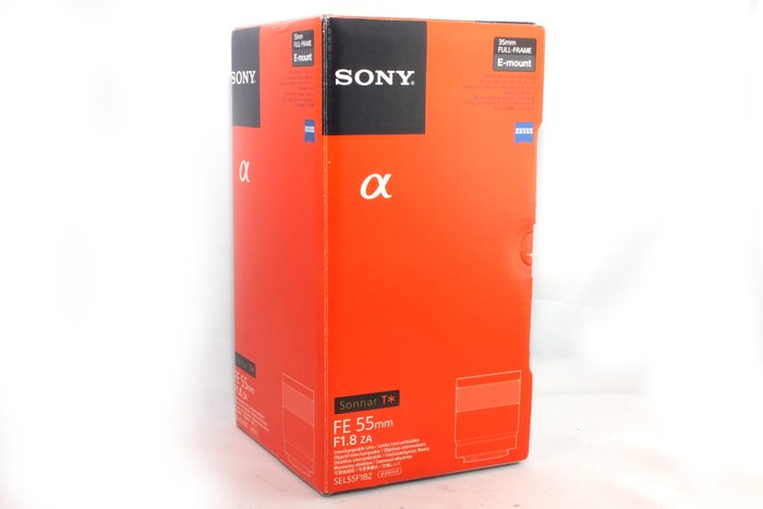 Sony FE 55mm f1.8 ZA Carl Zeiss Sonnar TLens SEL55F18Z - Catawiki