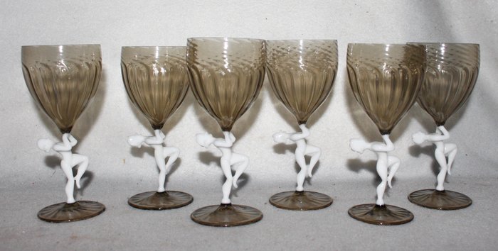 Bimini/Lauscha (attr.) - 6 Glasses - Glass