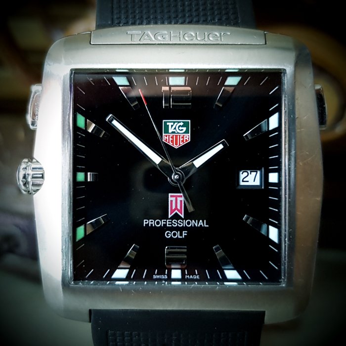 TAG Heuer - Professional Golf Watch "Tiger Woods" "NO RESERVE PRICE" - Ref. WAE-1110 - Hombre - 2011 - actualidad