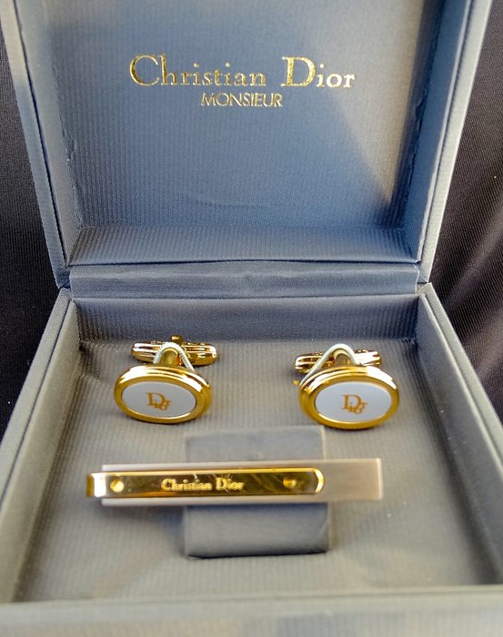 Christian Dior - 袖扣 - 男士繫帶夾