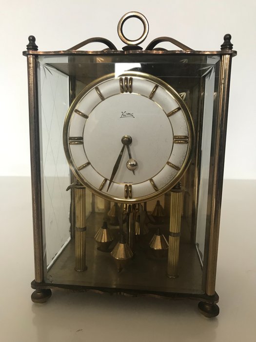 Anniversary clock - Koma - Brass - Second half 20th century