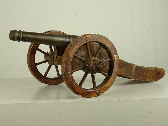 Small cannon  - Bronze, Copper, Wood